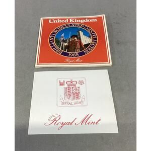 1985 Great Britain Royal Mint Brilliant Uncirculated Annual Coin Set